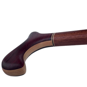 Wooden Walking Cane - AmericanMadeWoodArt.com