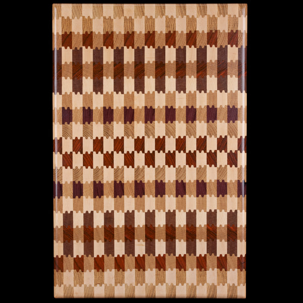 Load image into Gallery viewer, Tongue and groove endgrain cutting board.