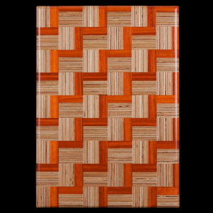 Exotic Hardwood Parquet Cutting Board - Hardwood Creations