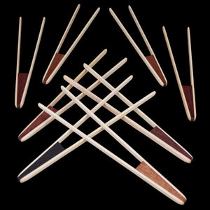 Flexible Hardwood Toaster Tongs - Hardwood Creations