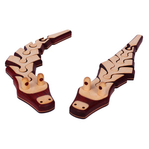 Hardwood Alligator Puzzle - Hardwood Creations