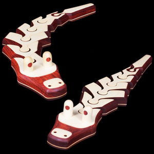 Hardwood Alligator Puzzle - Hardwood Creations