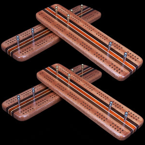 Hardwood Cribbage Board with Pegs - Hardwood Creations