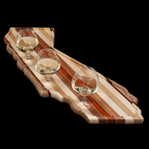 Hardwood Cutting Boards in the Shape of States - Hardwood Creations