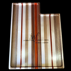 Hardwood Cutting Boards in the Shape of States - Hardwood Creations