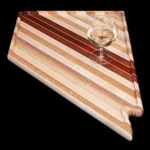 Hardwood Cutting Boards in the Shape of States - Hardwood Creations