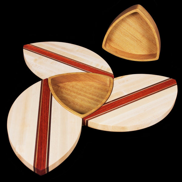 Load image into Gallery viewer, Hardwood Trivet Bowl - Hardwood Creations