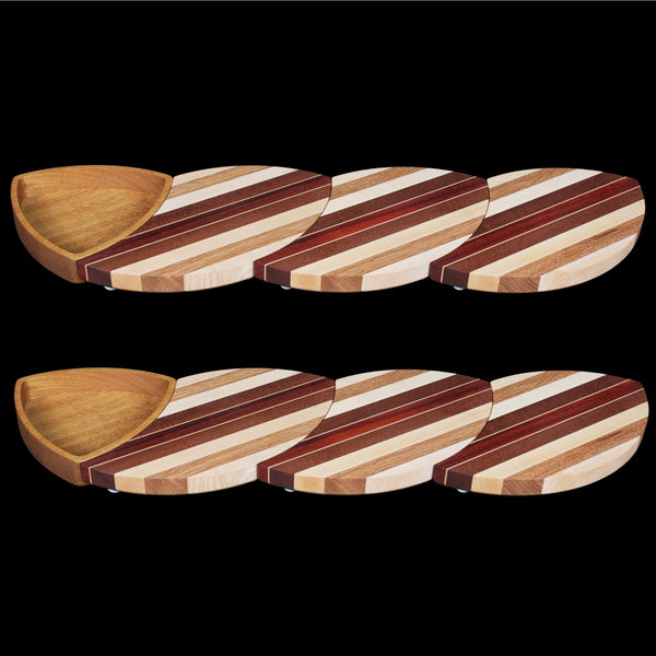 Load image into Gallery viewer, Hardwood Trivet Bowl - Hardwood Creations