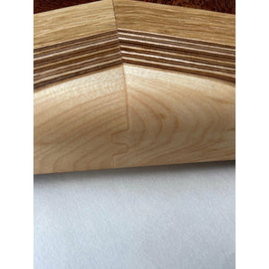 Hardwood ZigZag Cutting Board - Hardwood Creations