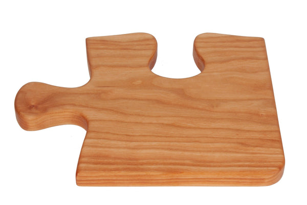 Load image into Gallery viewer, Puzzle Cutting Boards and Optional Tray - AmericanMadeWoodArt.com