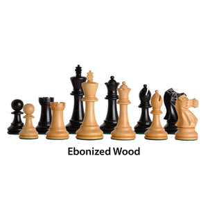 Solid Hardwood Chess Board with Pieces - Hardwood Creations