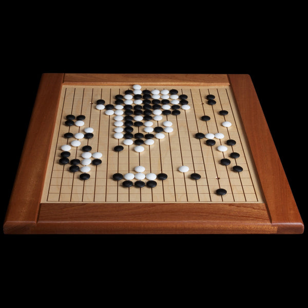 Load image into Gallery viewer, Solid Hardwood Go and Go-Moku Board Deluxe Model - Hardwood Creations