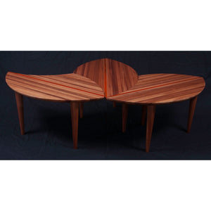 Solid Hardwood Sectional Coffee Table - Hardwood Creations