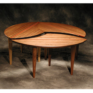 Solid Hardwood Sectional Coffee Table - Hardwood Creations