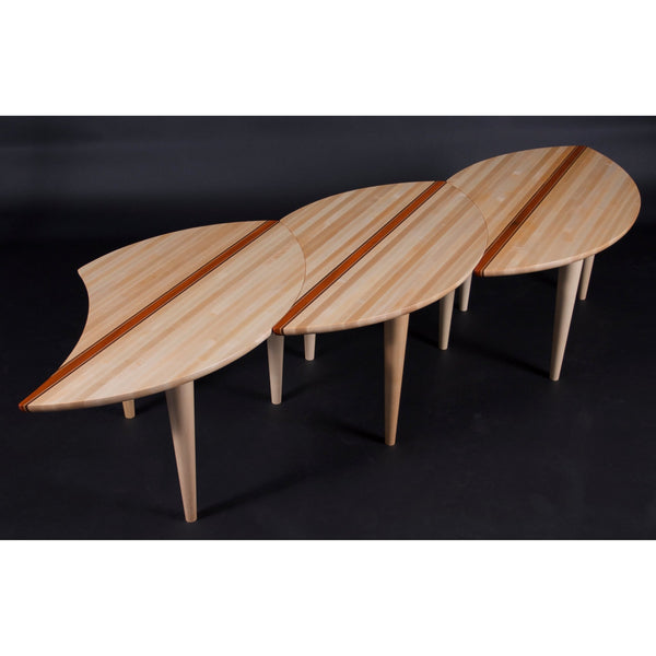 Load image into Gallery viewer, Solid Hardwood Sectional Coffee Table - Hardwood Creations