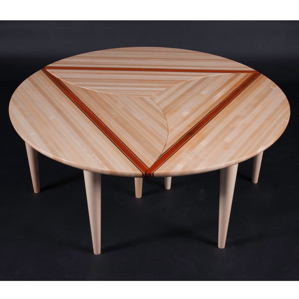 Load image into Gallery viewer, Solid Hardwood Sectional Coffee Table - Hardwood Creations
