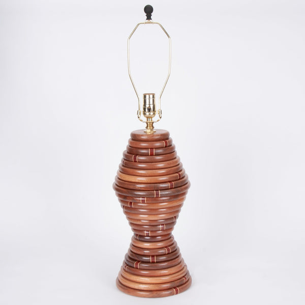 Load image into Gallery viewer, Wooden Laminated Table Lamp - Hardwood Creations
