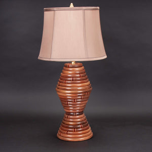Wooden Laminated Table Lamp - Hardwood Creations