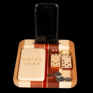 Wooden Valet Tray - Hardwood Creations
