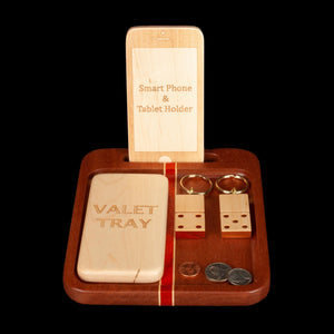 Wooden Valet Tray - Hardwood Creations