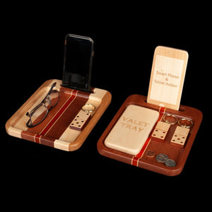 Wooden Valet Tray - Hardwood Creations