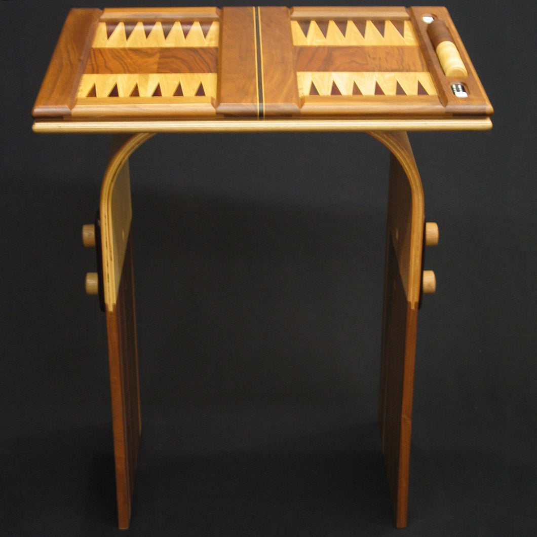 Hardwood Backgammon Table - Hardwood Creations