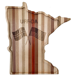 Hardwood Cutting Boards in the Shape of States - Hardwood Creations