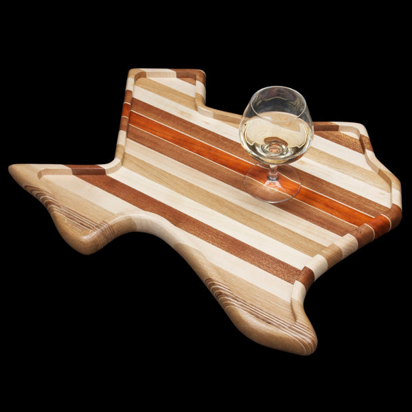 Load image into Gallery viewer, Hardwood Cutting Boards in the Shape of States - Hardwood Creations
