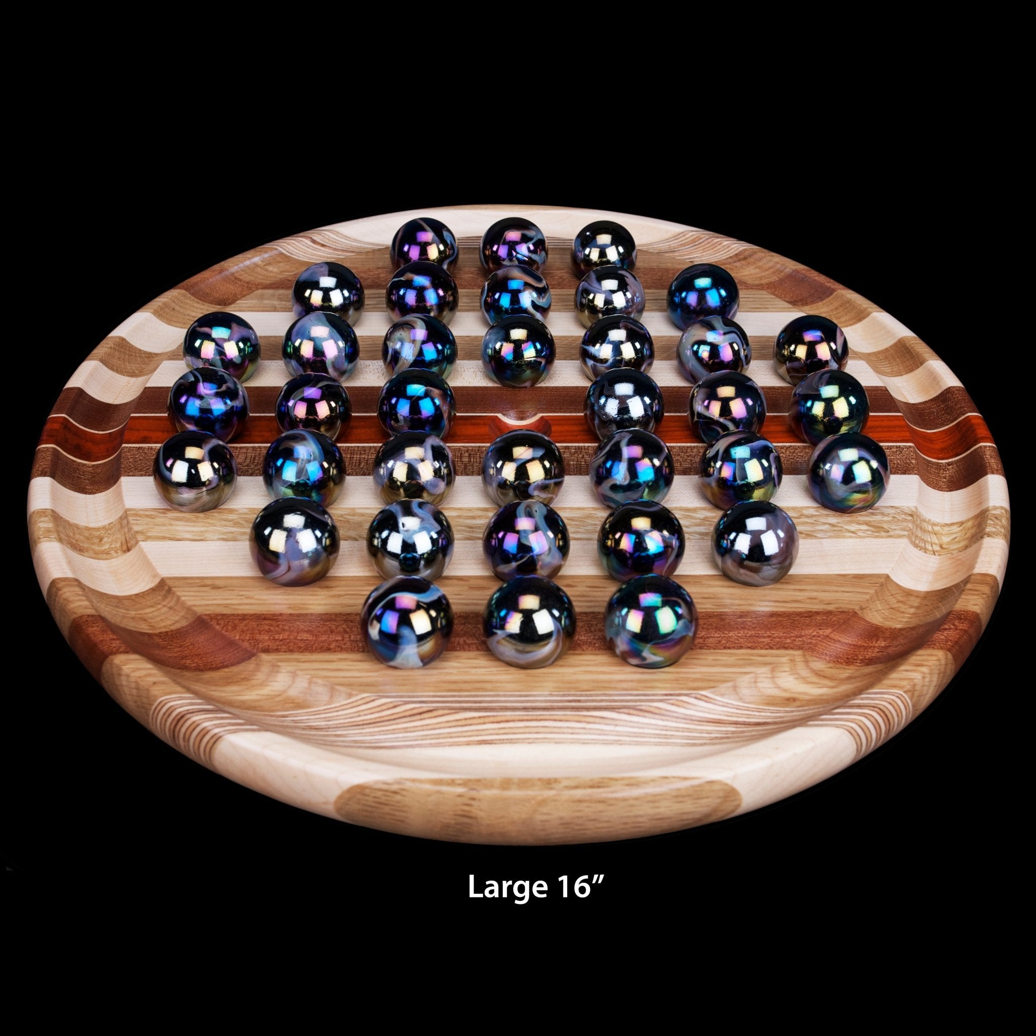 Solitaire marble game — Three Trees Workshop