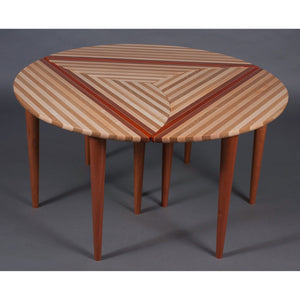 Solid Hardwood Sectional Coffee Table - Hardwood Creations